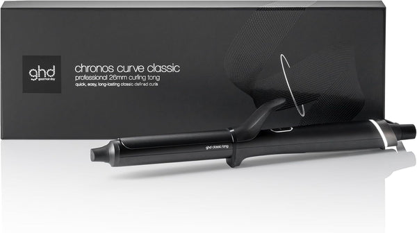 ghd Chronos Curve Hair Curler Tong, 185 Degrees Optimium Styling Temperature, Long Lasting Frizz Free Curls