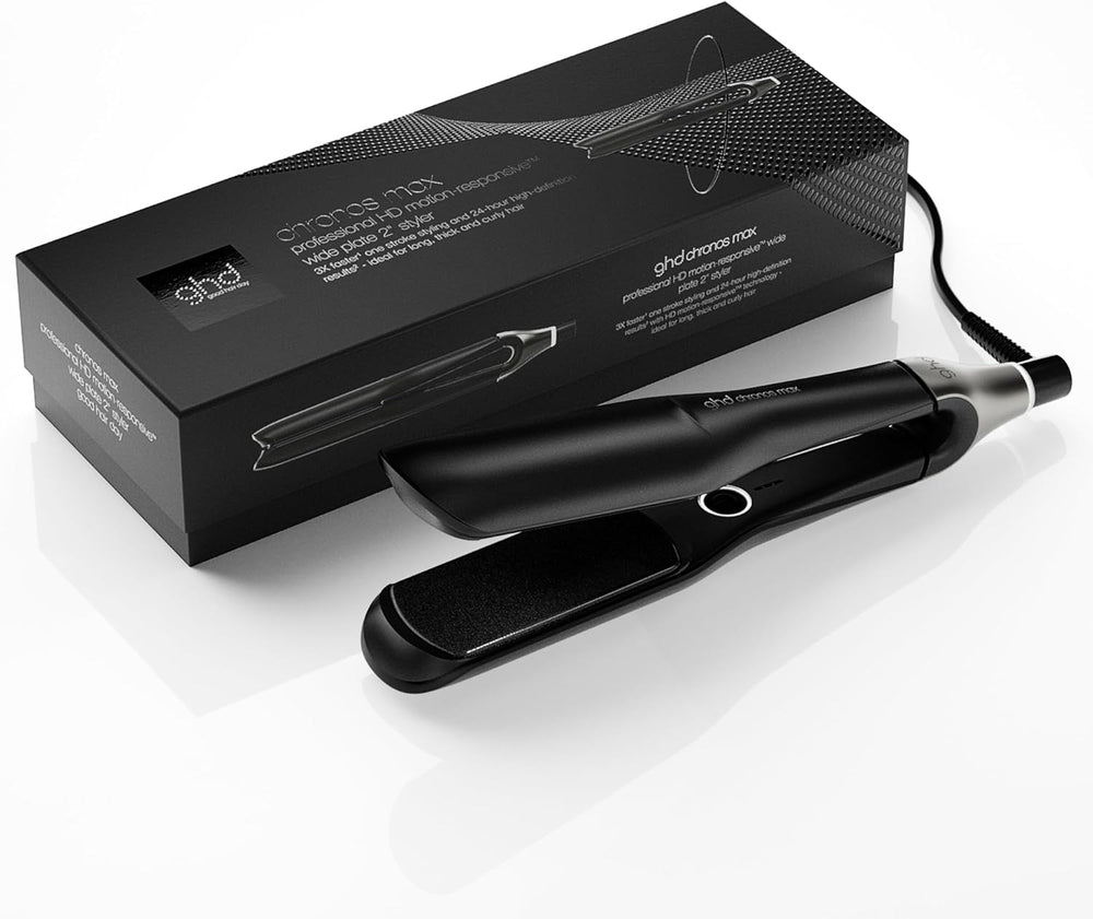 ghd Chronos Max Wide Plate Hair Straightener & Styler for Thick Hair