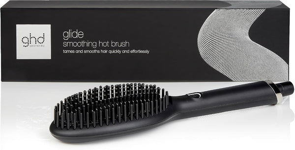 ghd Glide Smoothing Hot Brush, Effortless Styling, Frizz-Free Smooth Hair